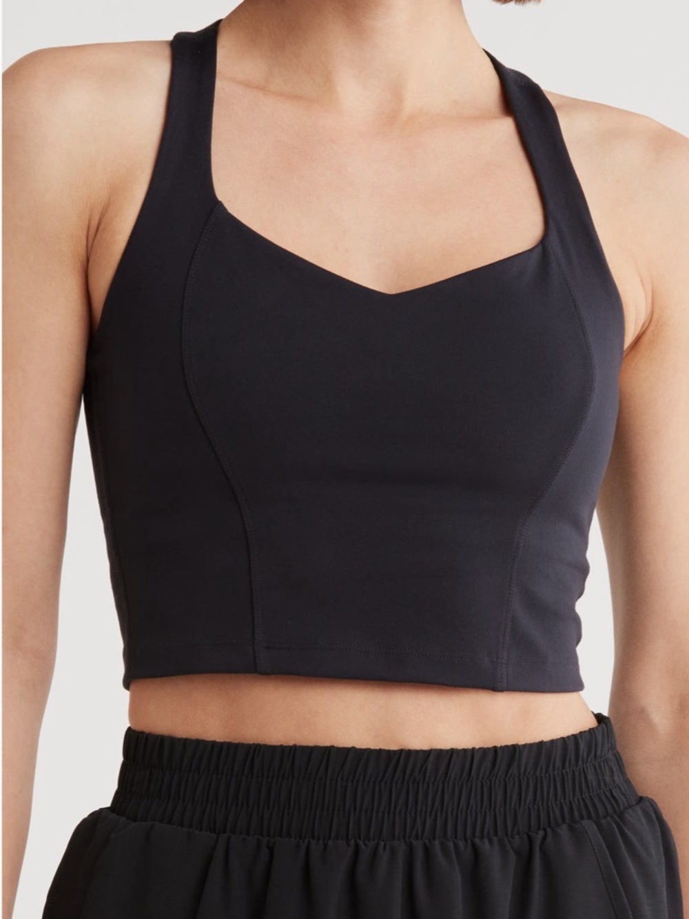 Beyond Yoga Powerbeyond Intensity Racerback Cropped Top